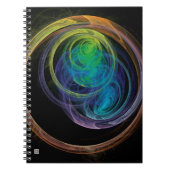 Weltraumkreise Notizblock (Vorderseite)