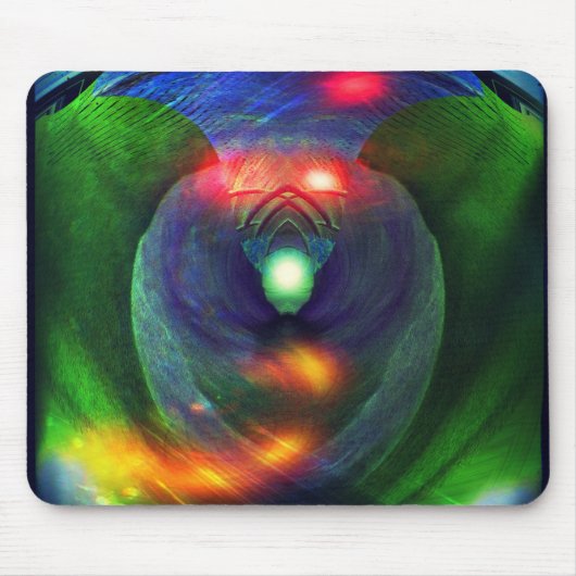 Weltraumkriege / Vogel von Prey Mousepad (Vorne)