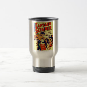 Weltraumkrieger Vintage-Science-Fiction-Comic Reisebecher