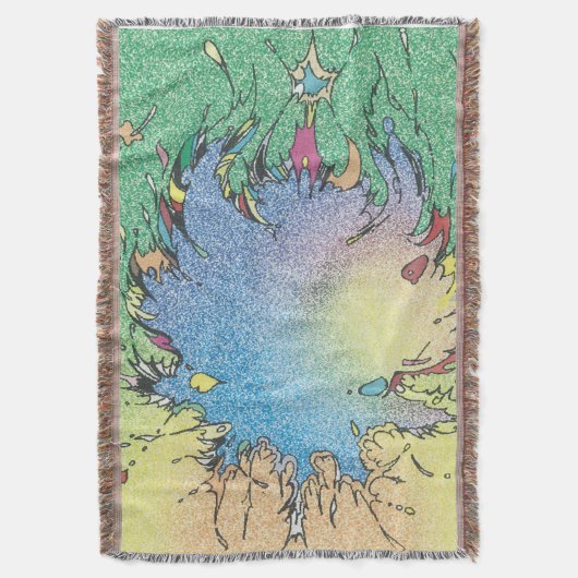 Weltraumkunst Decke (Vorderseite Vertikal)