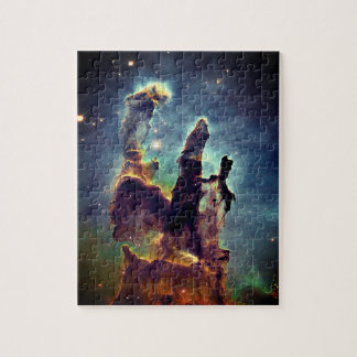 Weltraumkunst der Schöpfer auf seinem Thron Puzzle