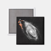 Weltraumkunst | Florent Bodart Magnet (Vorderseite/Rückseite)