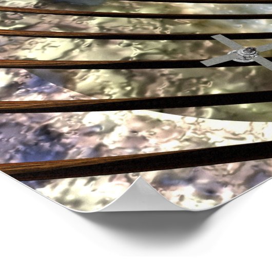 Weltraumkunst Poster (Ecke)