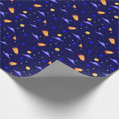 Weltraumkunst Weltraum Weltraum Weltraum Weltraum  Geschenkpapier (Ecke)