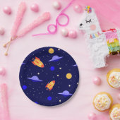 Weltraumkunst Weltraum Weltraum Weltraum Weltraum Pappteller (Party)