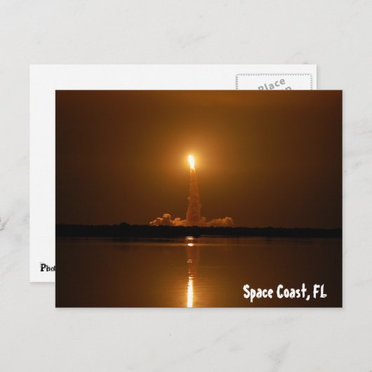 Weltraumküste, FL Postkarte (Vorne/Hinten)
