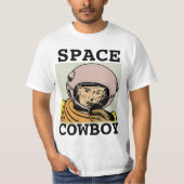 WELTRAUMKUWBOY MÄNNER VINTAGE T - SHIRT (Vorderseite)