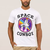 WELTRAUMKUWBOY Vintage MÄNNER T - Shirt (Vorderseite)