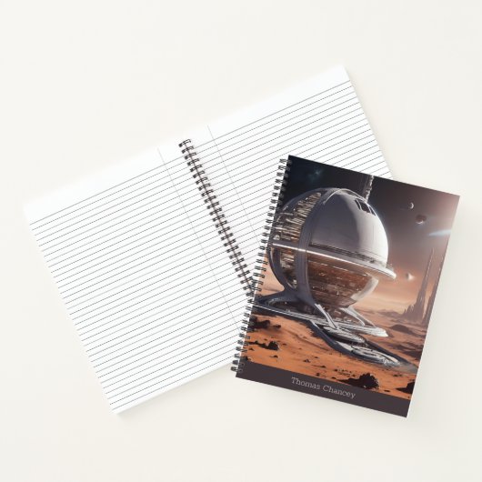 Weltraumlabor Notizblock (Innenseite)