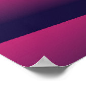 Weltraumlandschaft Poster (Ecke)