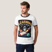 Weltraumlernender T - Shirt (Vorne ganz)