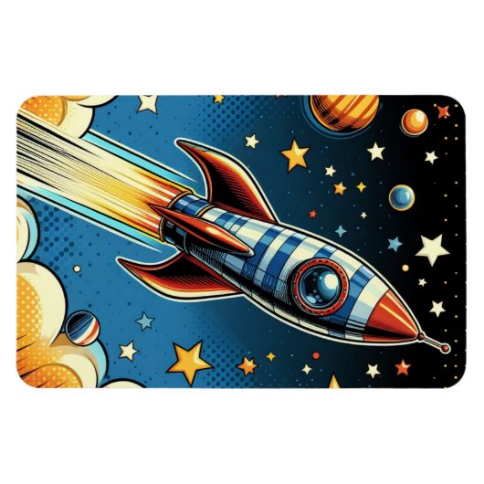 Weltraummagnete! Magnet (Horizontal)