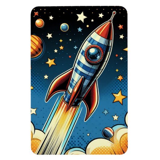 Weltraummagnete! Magnet (Vertikal)