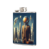 Weltraummann Flachmann (Links)