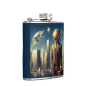 Weltraummann Flachmann (Rechts)