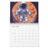 Weltraummann Kalender (Mär 2026)