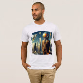 Weltraummann T-Shirt (Vorne ganz)