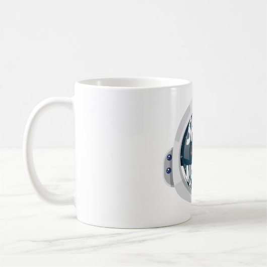 Weltraummission Kaffeetasse (Links)