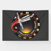 Weltraummissionsabzeichen Banner (Horizontal)