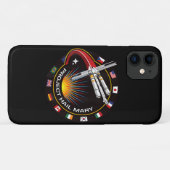 Weltraummissionsabzeichen Case-Mate iPhone Hülle (Rückseite (Horizontal))