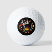 Weltraummissionsabzeichen Golfball (Vorderseite)