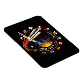 Weltraummissionsabzeichen Magnet (Rechte Seite)