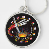 Weltraummissionsabzeichen Schlüsselanhänger (Vorne)