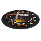 Weltraummissionsabzeichen Schneidebrett (Ecke)