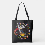 Weltraummissionsabzeichen Tasche (Rückseite)