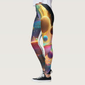 Weltraummodell für Leggings (Links)