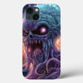 Weltraummonster Horror Art Case-Mate iPhone Hülle (Rückseite)