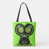 Weltraummonster Tote Bag Tasche (Rückseite)