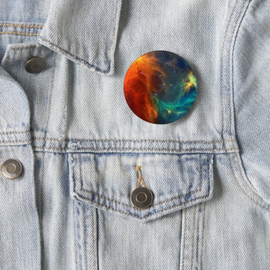 Weltraummuster Button (Beispiel)