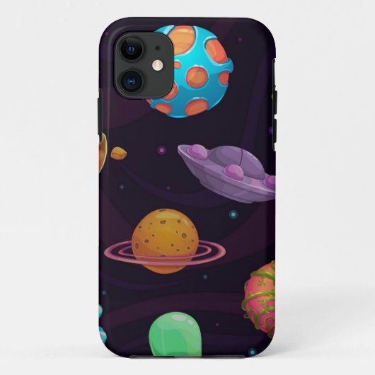 Weltraummuster Case-Mate iPhone Hülle (Rückseite)