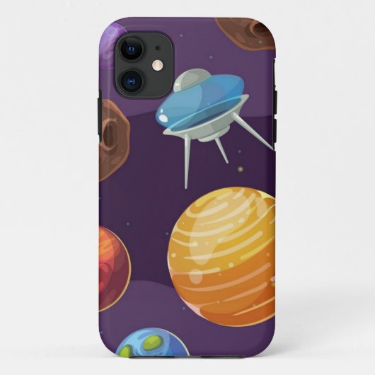Weltraummuster Case-Mate iPhone Hülle (Rückseite)