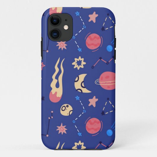 Weltraummuster Case-Mate iPhone Hülle (Rückseite)
