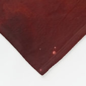 Weltraummuster Fleecedecke (Ecke)