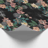 Weltraummuster geschenkpapier (Ecke)