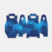 Weltraummuster Geschenkschachtel (Ungefaltet)