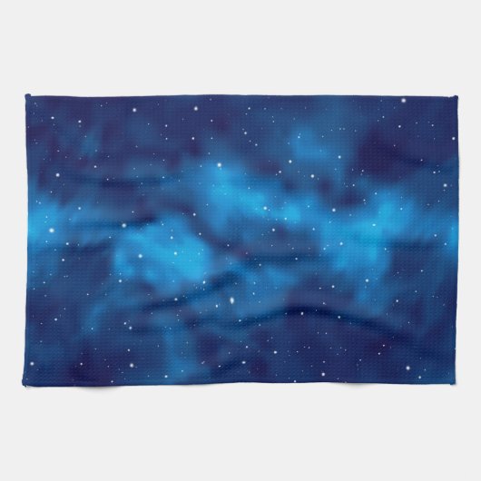 Weltraummuster Geschirrtuch (Horizontal)