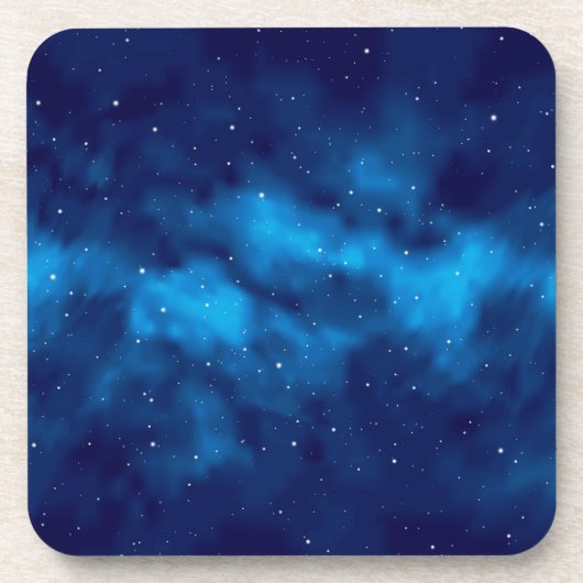 Weltraummuster Getränkeuntersetzer (Vorderseite)