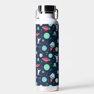 Weltraummuster-Illustration Trinkflasche