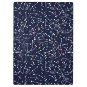 Weltraummuster  klemmbrett (Rückseite)