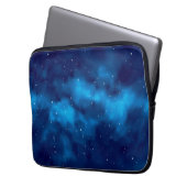 Weltraummuster Laptopschutzhülle (Vorderseite Links)