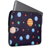 Weltraummuster Laptopschutzhülle (Vorne Rechts)