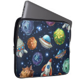 Weltraummuster Laptopschutzhülle (Vorne Rechts)