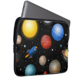 Weltraummuster Laptopschutzhülle (Vorne Rechts)