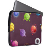 Weltraummuster Laptopschutzhülle (Vorne Rechts)