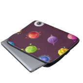 Weltraummuster Laptopschutzhülle (Vorne Knopf)