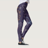 Weltraummuster Leggings (Rechts)